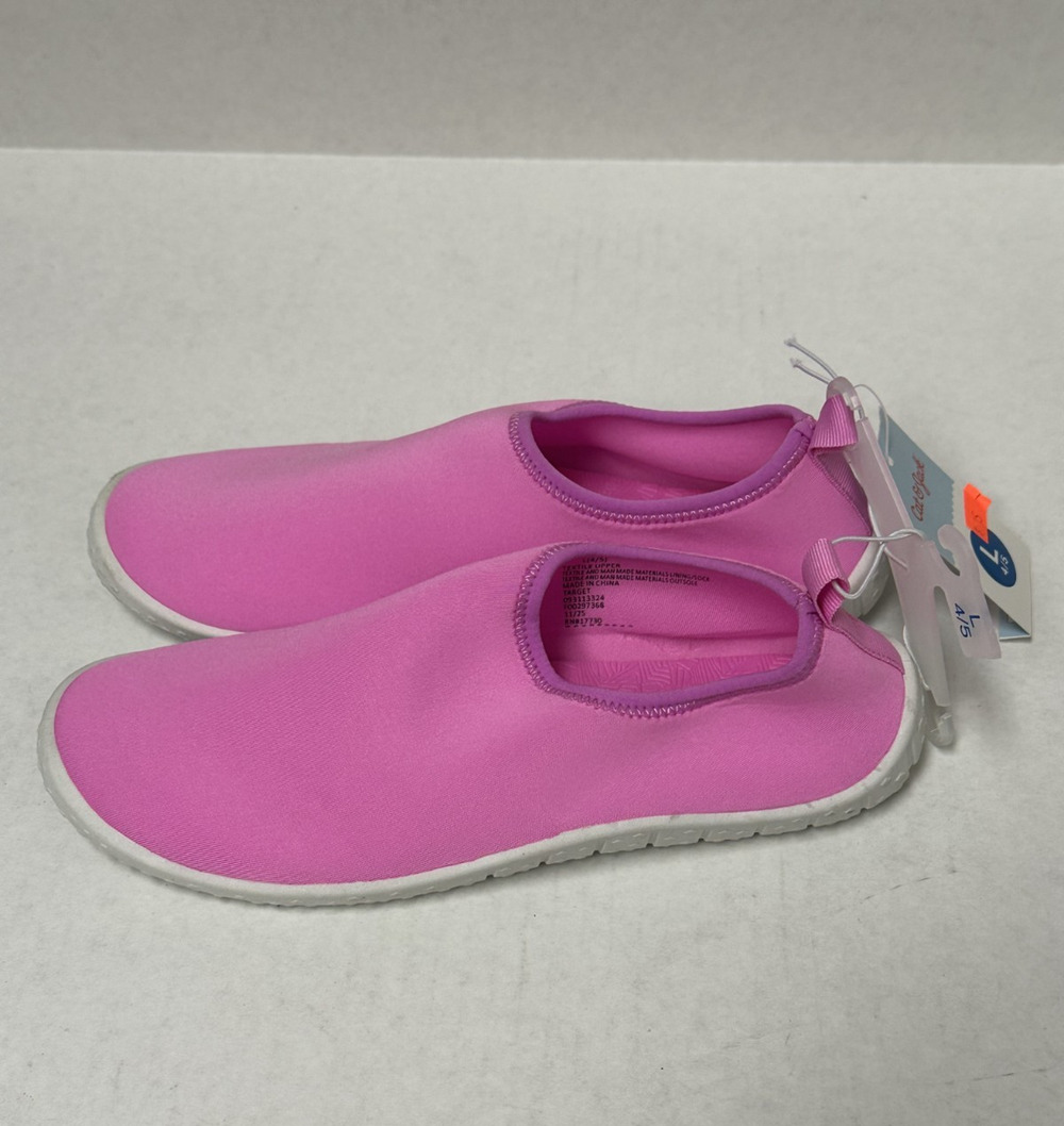 Cat & Jack Kids' Girls Grover Water Shoes Pink Large